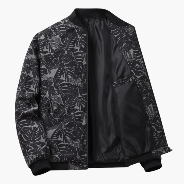 Elegante cazadora bomber para hombre